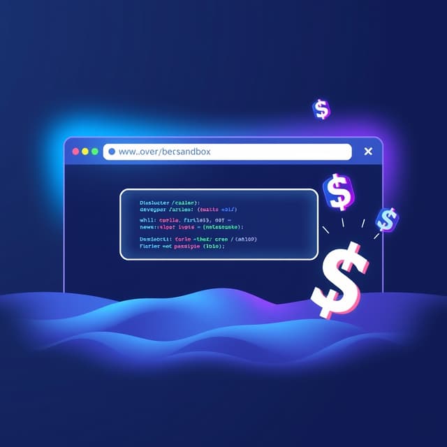 程序员副业新思路：用Sandboxes一键搭建付费开发环境，躺着赚美金