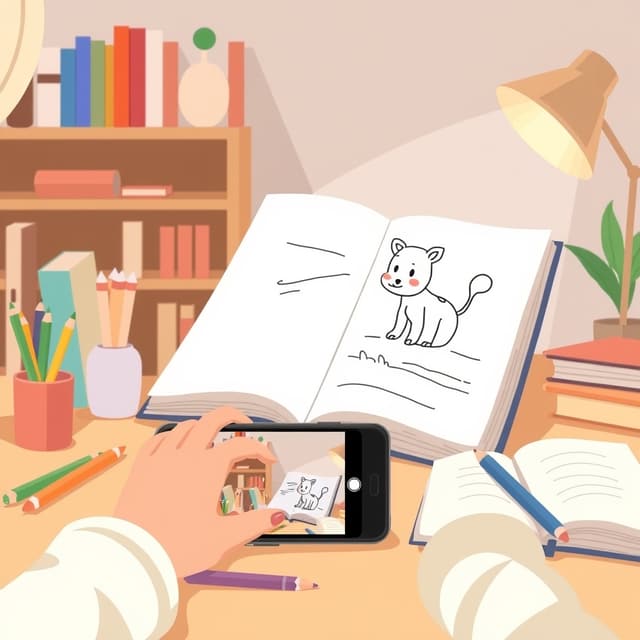 用handdraw-story-video把手绘变动画，零基础做儿童内容号月入过万