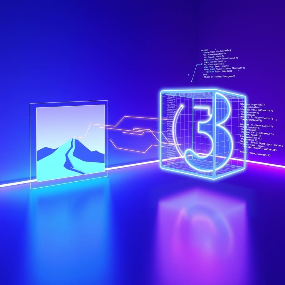 img2threejs：一张图就能生成Three.js模型，这波副业接单稳了